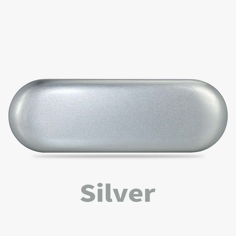 1 pz custodia per pinzette per ciglia materiale in banda stagnata facile da trasportare doppia protezione scatola di colori di diverse dimensioni fornitore di strumenti: Argento