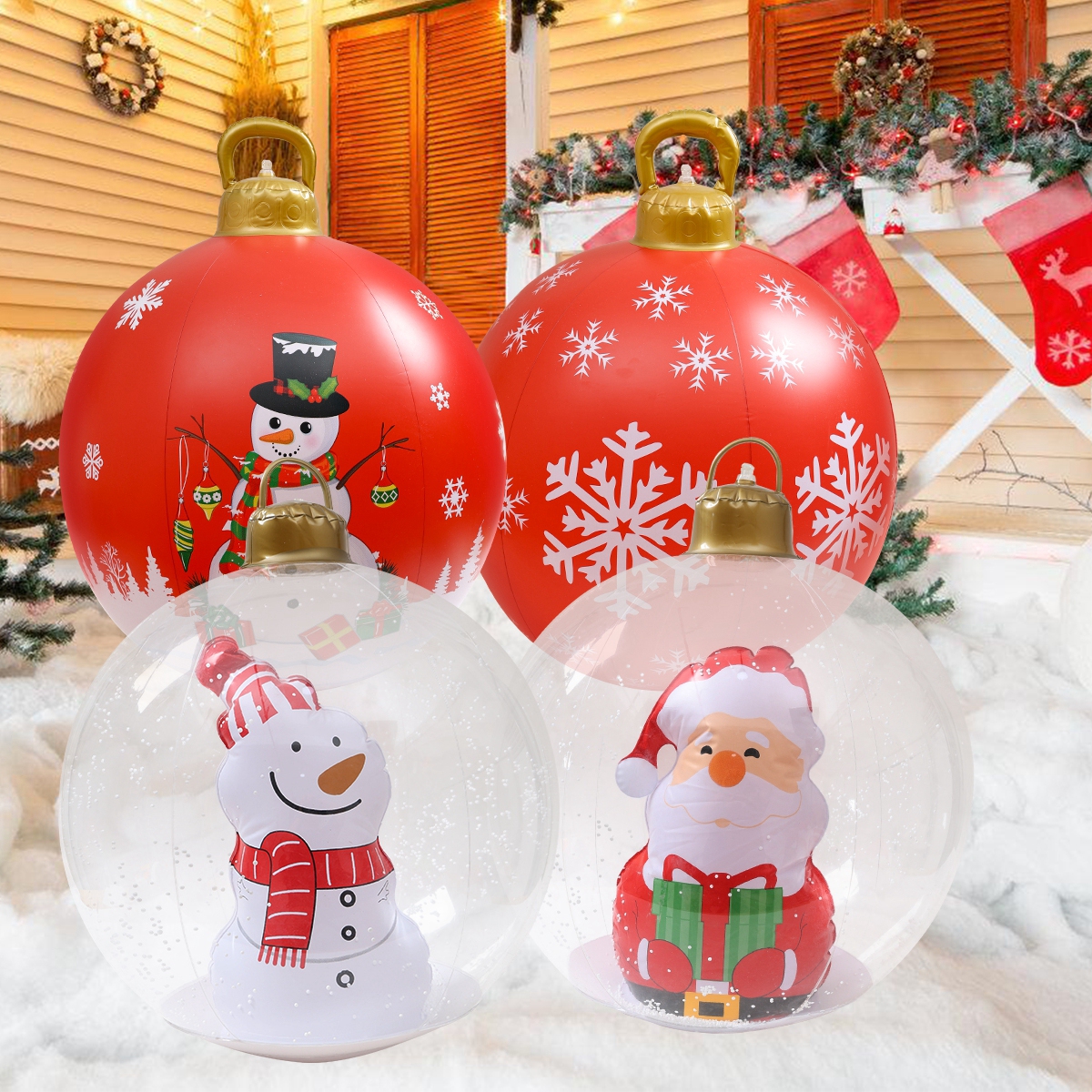 Opblaasbare Kerstbal 55 X 68 Cm Aanbieding bij Kruidvat