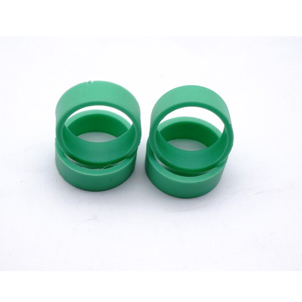 self-made tamiya mini 4wd tires rubber thin tires large size 1.8mm thickness medium size 2.0mm thickness more color 1set: green large size