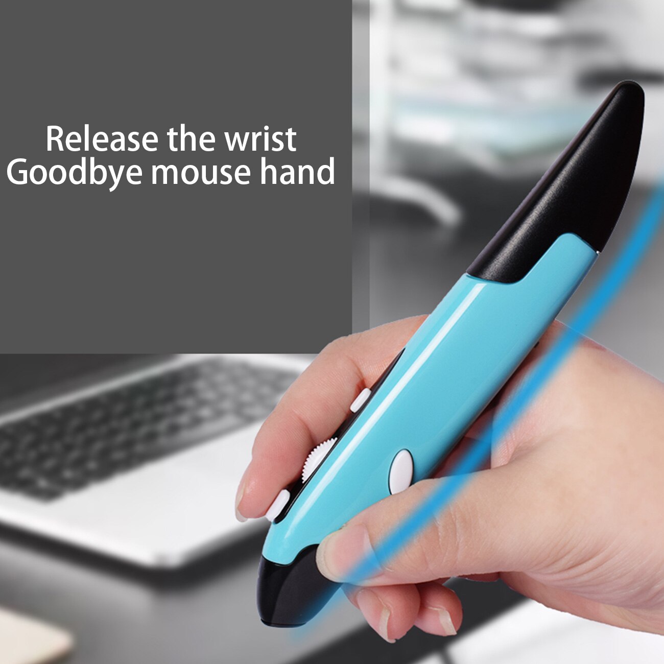 2.4g digital mus pen bærbar trådløs pen mus justerbar 800/1200/1600 dpi ergonomisk mus til bærbar notebook desktop