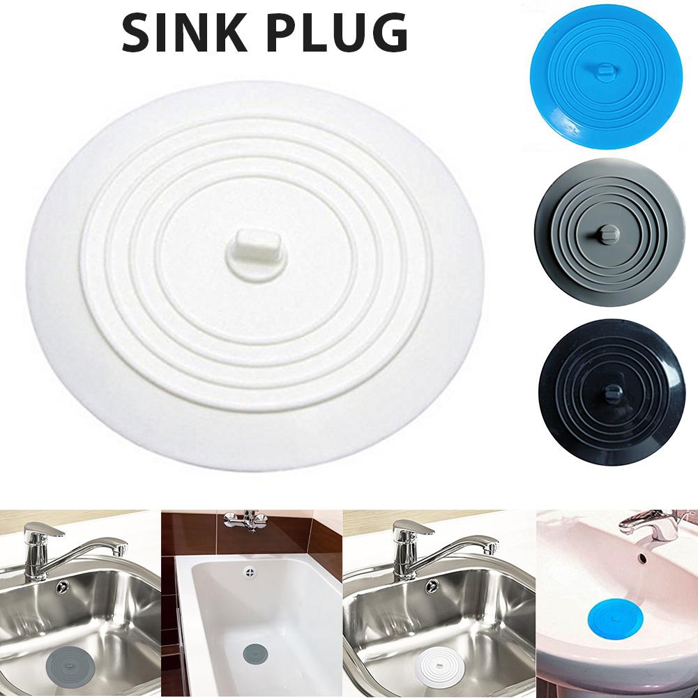 1Pack Bathtub Drain Stopper Silicone Recyclable Rubber Bath Tub Drain Plug Cover Water For Universal Bathroom