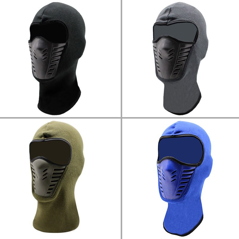 Motorcykel maske vindtæt cykling ansigtsmaske varmere fleece balaclava motorcykel udendørs sport tørklæde cykel snowboard ski maske