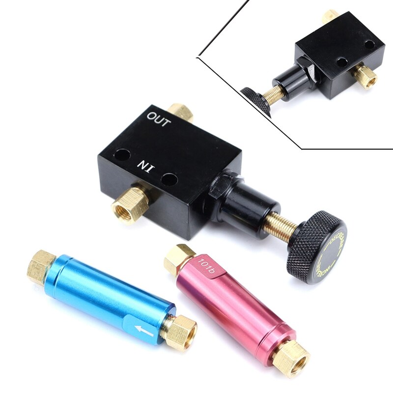 Adjustable Proportioning Valve with 2Lb & 10Lb Residual Valve Kit Disc/Drum RPV2-RPV10: Default Title