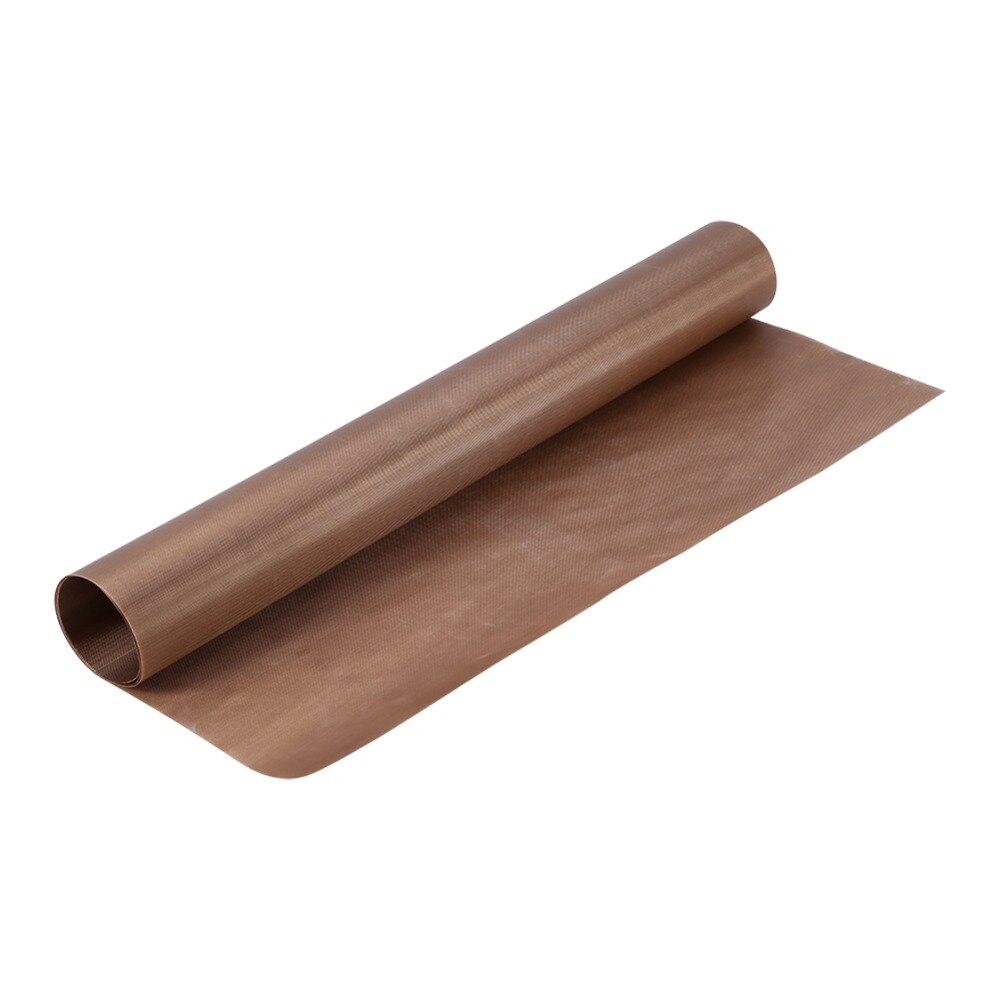 Tela de fibra de vidrio antiaceite, linóleo, alta temperatura, antiadherente, gruesa, para horno de barbacoa, reutilización de papel de aceite, 60x40 cm