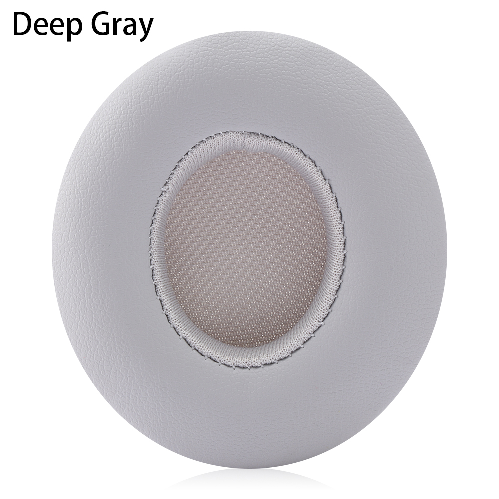 Voor Beats Solo 3 2 Draadloze Oorbeschermers Hoofdtelefoon Accessoires Ultra-Zachte Spons Oordopjes Oordopjes Vervanging Oorkussens Kussen: deep gray