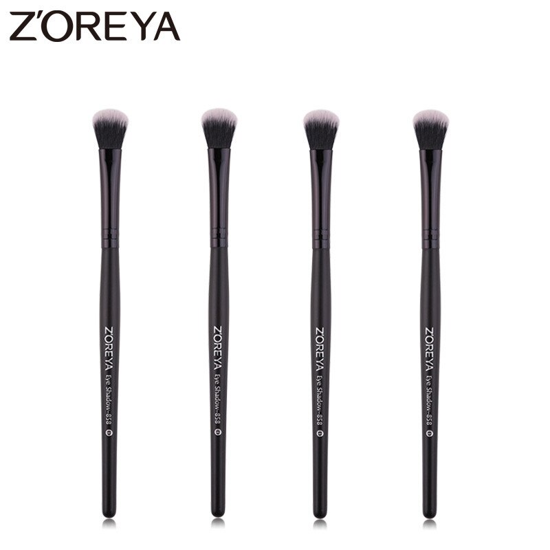 Zoreya mærke syntetisk hår øjenskygge makeup børster bærbare cruelty free øjenmakeup værktøjer essentiel børste