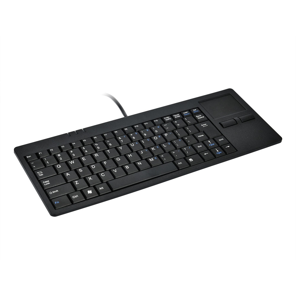 Laptop Kunststoff Computer Tastatur Mit Touchpad Industrie Informationen Verdrahtete Touchpad Tastatur