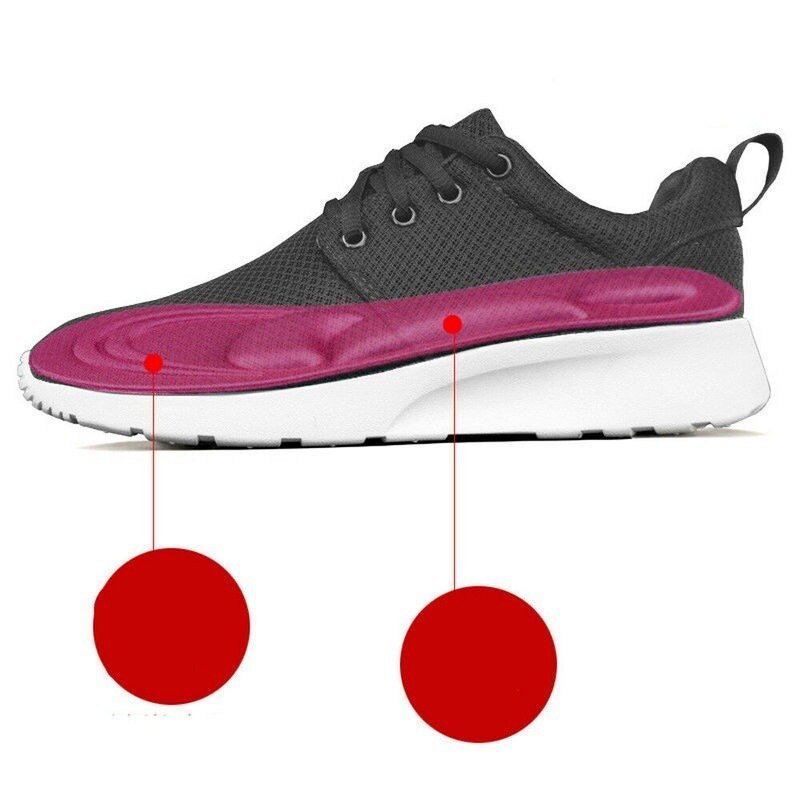 Plantilla para zapatos de espuma viscoelástica 4D, plantilla para fascitis Plantar, plantilla para zapatillas deportivas, plantillas acolchadas para hombre y mujer