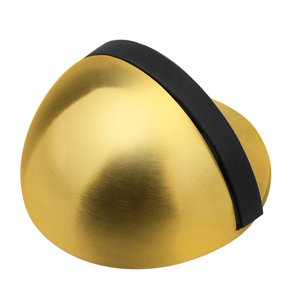 Topes de puerta con imán de acero inoxidable de HOOMIN, tope para puerta, herrajes para muebles, soporte para puerta, mejora para el hogar: Dorado