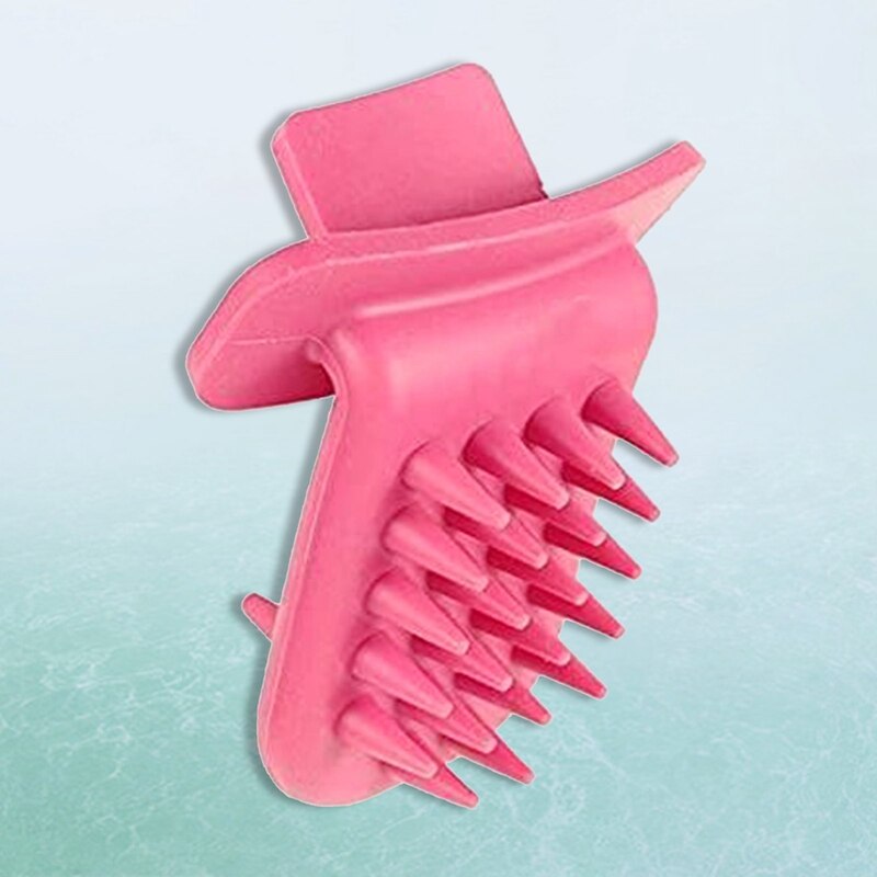 Pet Cat Massage Brush Tongue Shaped Silicone Soft Pet Hair Remover Brush Licking Cat Kitten Massage Brush Cat Grooming Tool