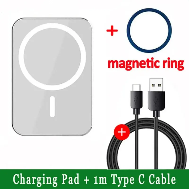 Magnetic Car Wireless Charger For Macsafe for iPhone 12 13 14 15 Pro Max Mini Air Vent Car Phone Holder Stand Fast Car Charging: PURPLE