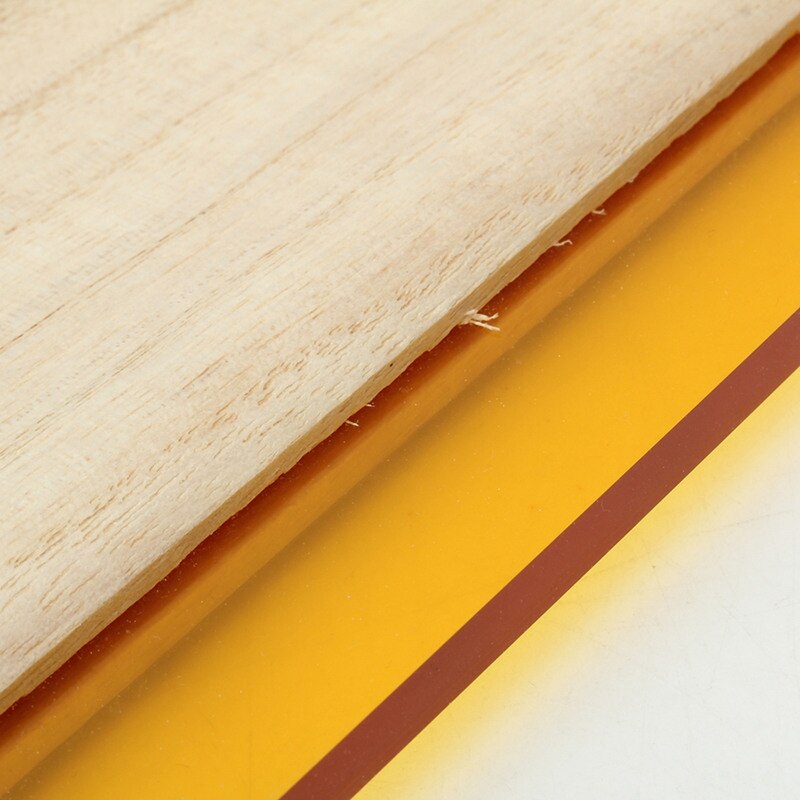 2Pcs Silk Sn Printing Press Squeegee Single 70 Durometer Ink Scraper Tool - 10 Inch & 8 Inch