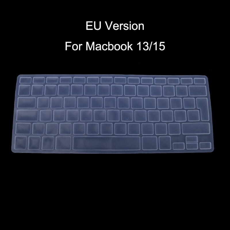 EU/UNS Ausführung Russische Tastatur Silikon Haut Abdeckung Für Apfel Macbook Luft Profi 13 15