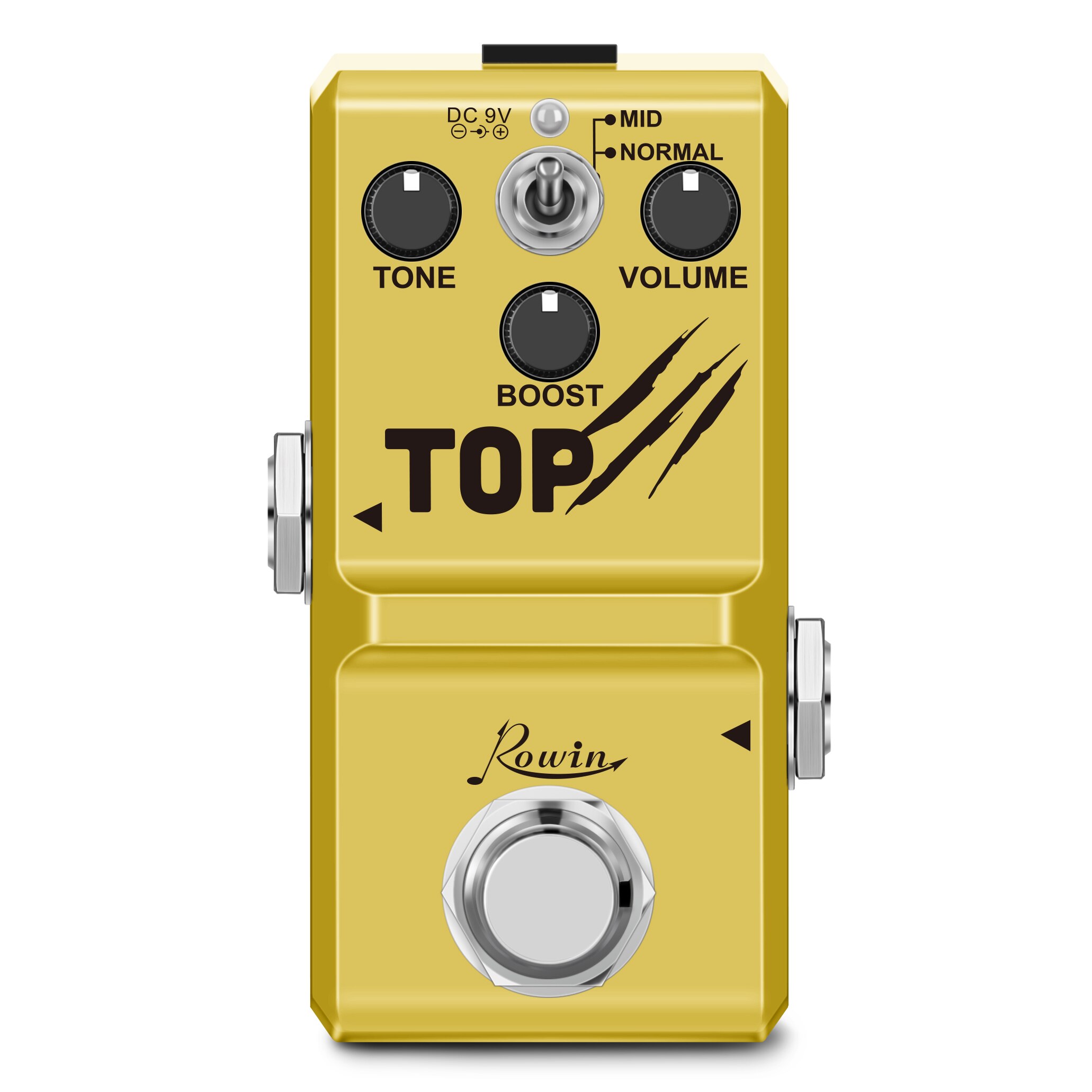 Rowin Nano Serie Gitaar Effect Pedaal Phaser Top Fuzz Amp Pusher Tube Drive Razernij Hunk: LN-318