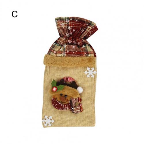 Lichtgewicht Goede Champagne Rode Wijn Fles Zak Stof Wijnfles Tas Fijne Textuur Voor Bar: C