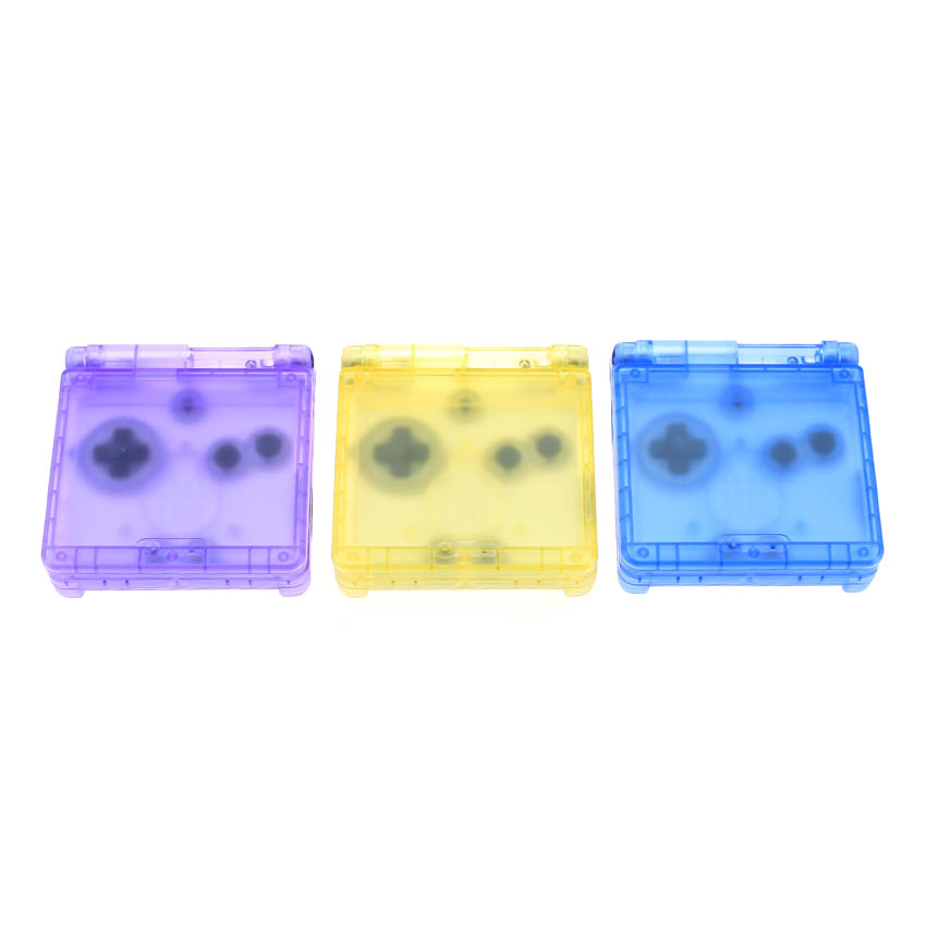Cool clair pour GBA SP boîtier de remplacement coque pour Game Boy Advance SP