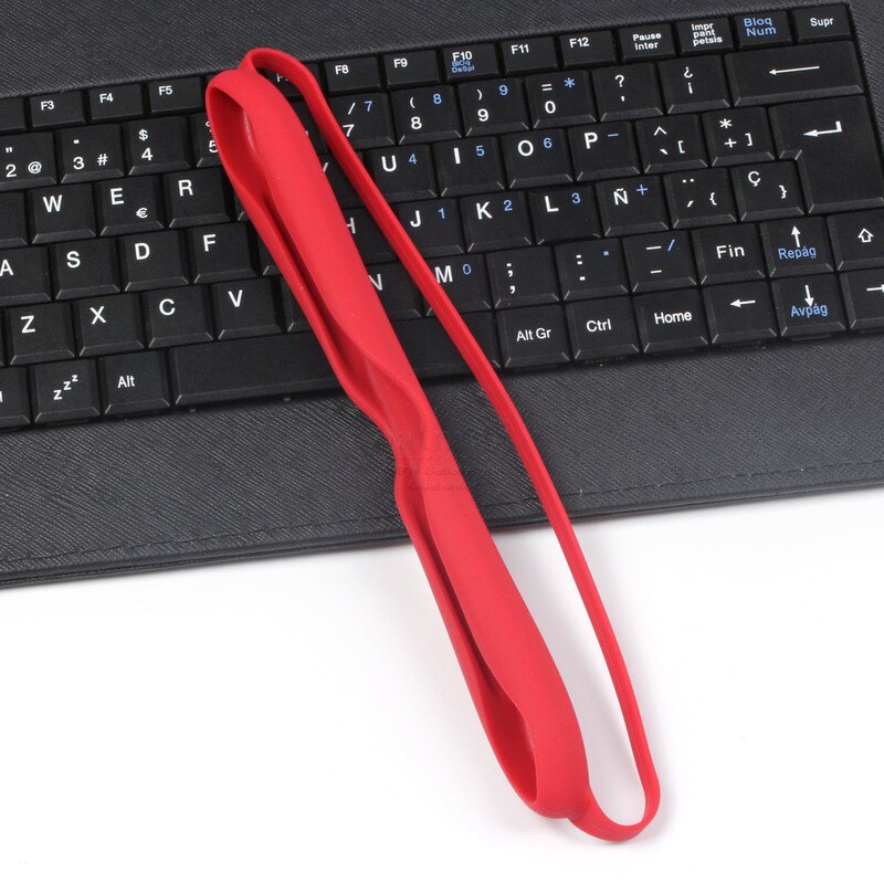 Silicone Cover For Apple Pencil 2nd Generation Case For iPad Pencil 2 1 Holder With Strap Tablet Touch Pen Stylus Soft Sleeve: Red