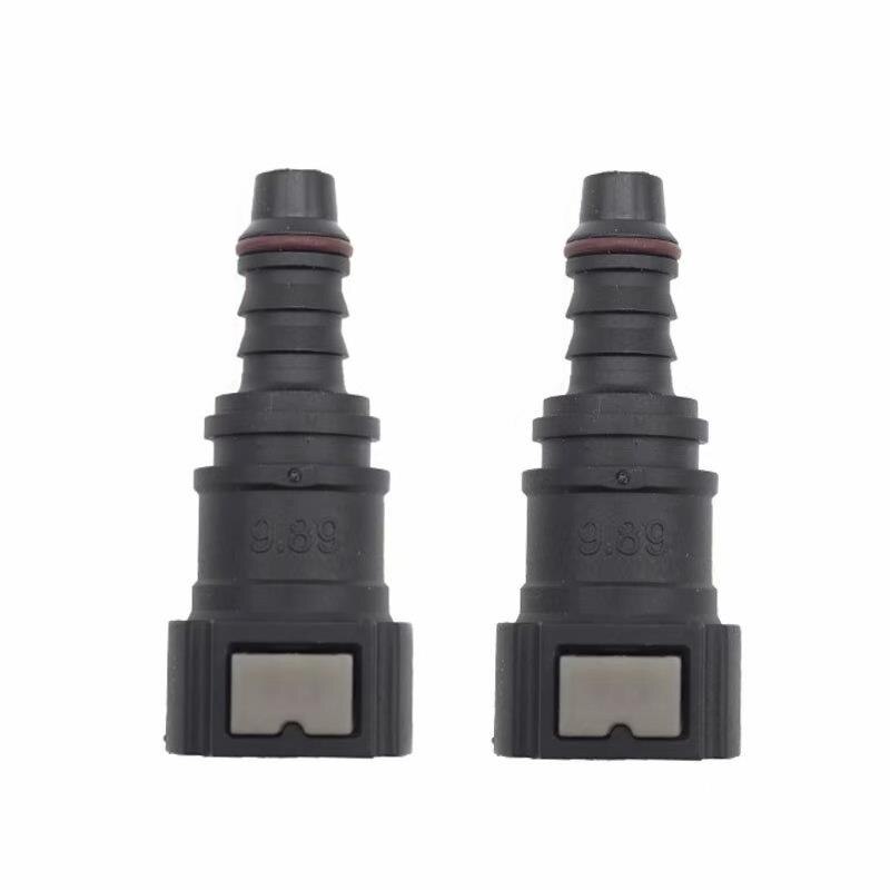 9.89 ID8 courbe ligne de carburant connecteur rapide, urée Tube attache raccords de tuyauterie filtre à gaz raccord: Black
