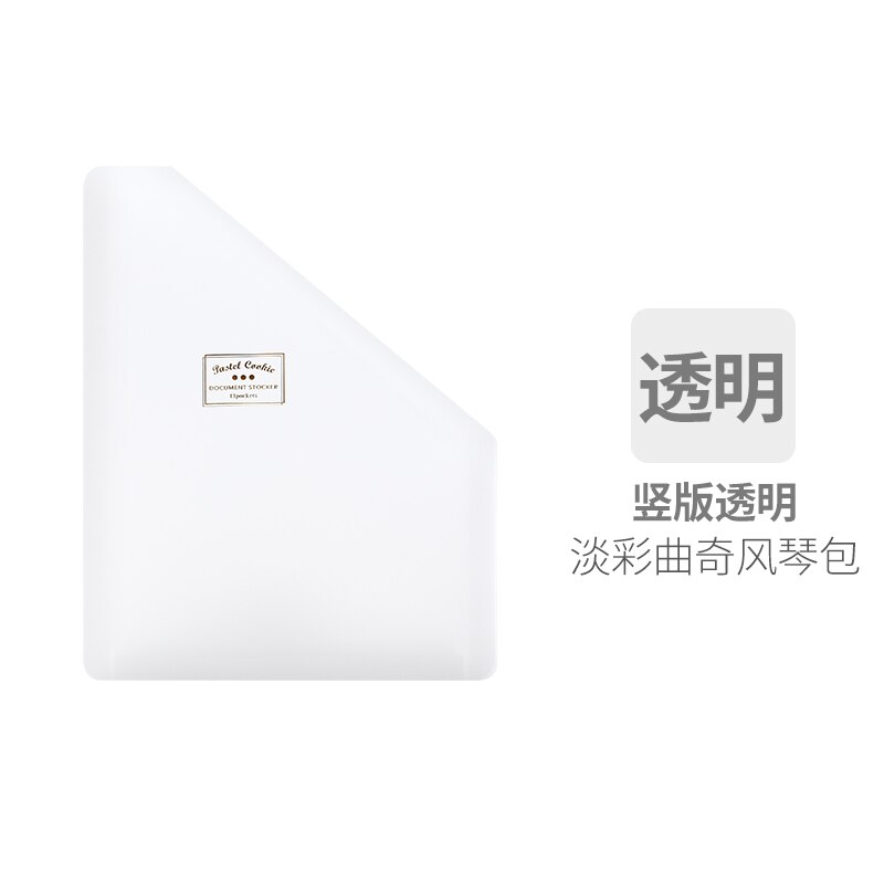 KOKUYO Expanding Document Wallets Files Bags Multi-layers for Table Storage Fresh Style A4 Document Shelf WSG-DFCS: clear-02