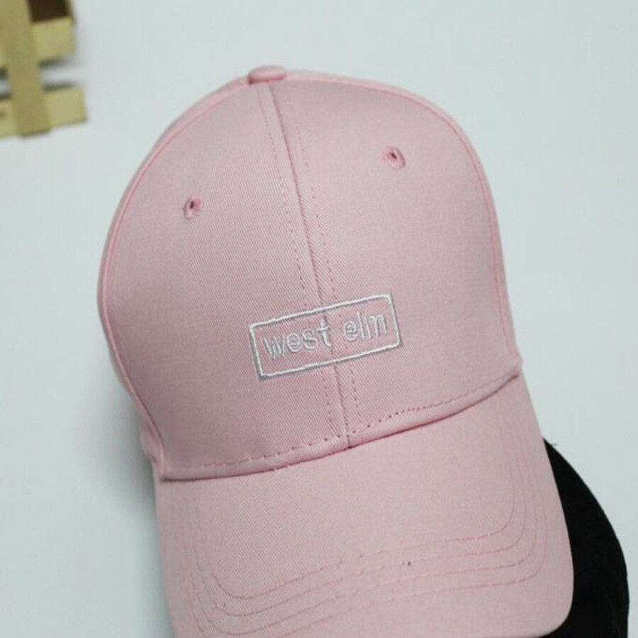 6 stk gratis frakt 2017 Vest alm brevbroderi fritidslue menn kvinner baseballhatt