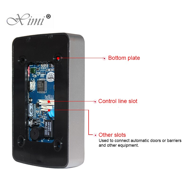 125KHz RFID Access Control Keypad EM Card Reader Door Access Control System Door Lock Opener Keyboard System