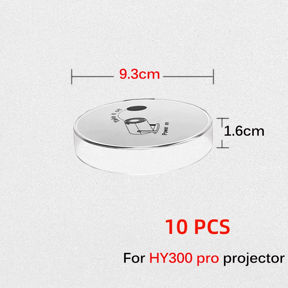 HY300 pro projector lens protection Cover Avoid dust lens protector for Magcubic HY300 Protector for hy300plus Projector ditong: Red