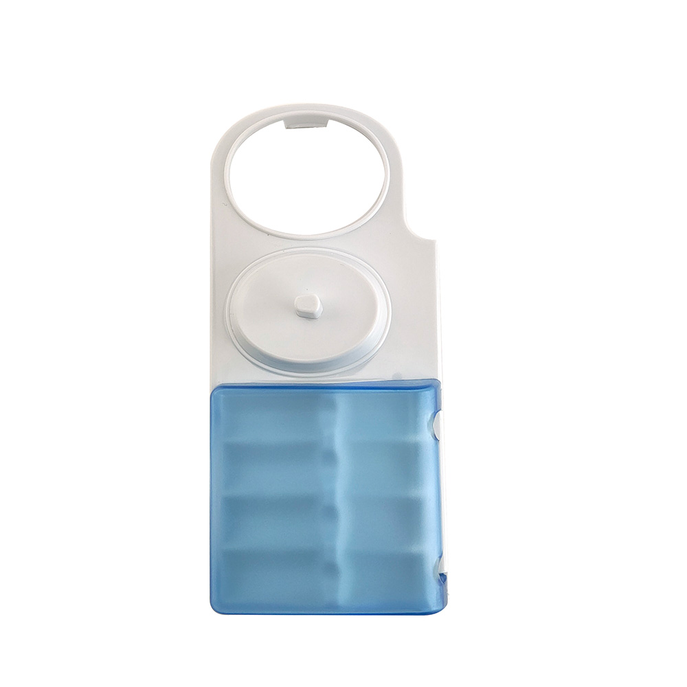 Plastic Electric Toothbrush Holder Tooth Brush Storage Organizer Teeth Brush Head Support White Stand with Charger Hole