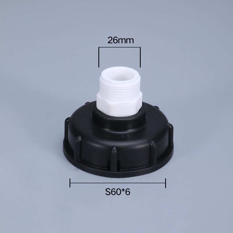 Thicken 1000L IBC Tank Adapter 304 Stainless Steel Fitting Reducer Fittings Home Garden Switch Tool: 9