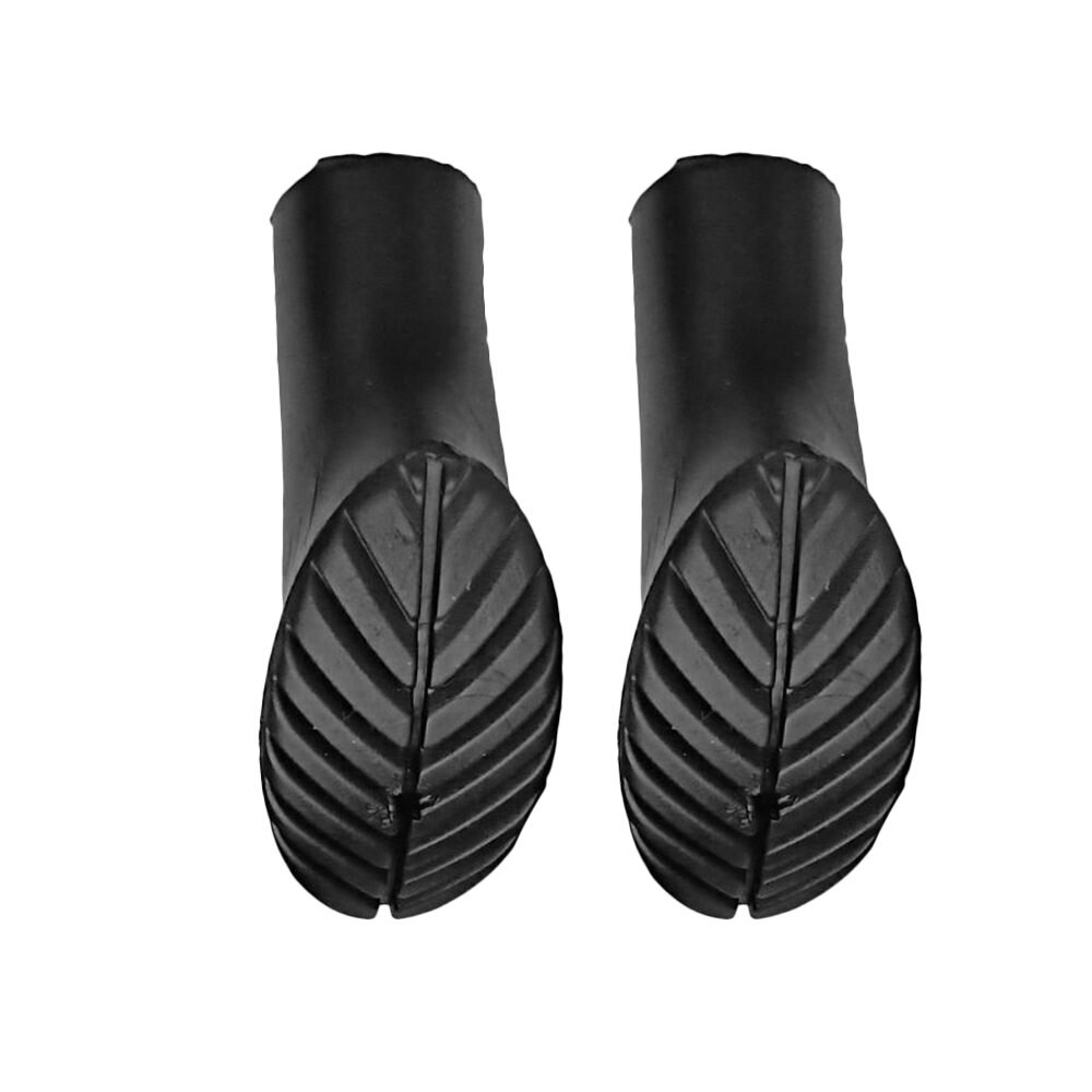 2 stk utendørs fotturstikker Tips beskyttere fottur erstatningstips justerbare stokkbeskytterverktøy