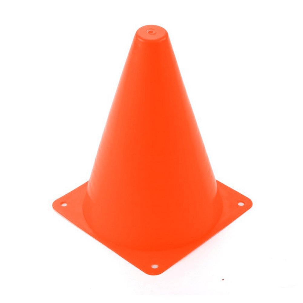 10pcs Training Equipment Basketball With Hole Football Traffic Cone Anti-freezing Road Pile Barrier Bucket Easy Storage Plastic