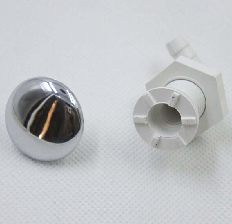 Twisted teeth bow bubble nozzle,Chromed surface, air jet of pvc base tub massage Bathtub Accessories