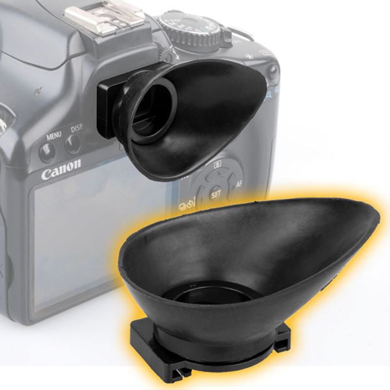 Foleto 18mm okular muszla oczna gumowa muszla oczna dla Canon EOS 650D 700D 100D 70D 600D 5D 60d 80d 550d 500d 110d 100d 1300d kamery