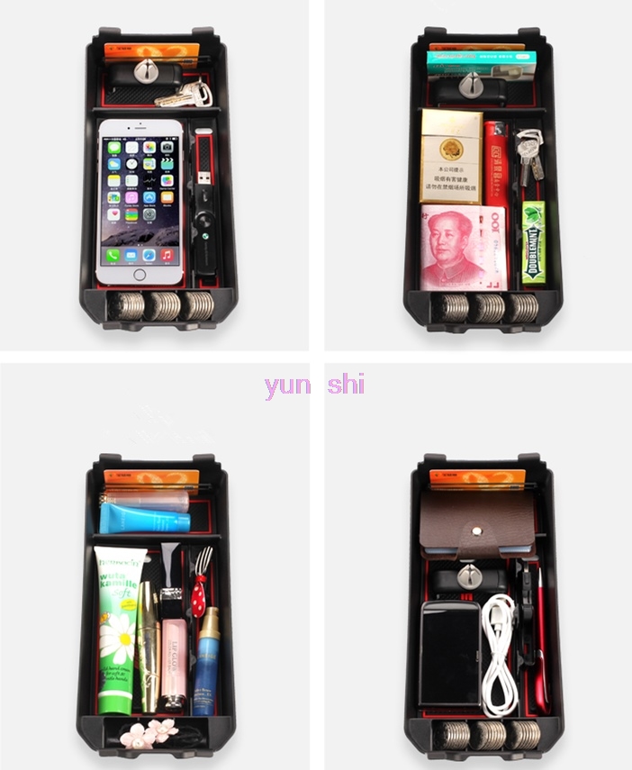 Car Central Arm Storage Store Content Box Armrests For Mercedes Benz GLC C Class W205 W253 C200L GLC260 etc Upgrade accessories