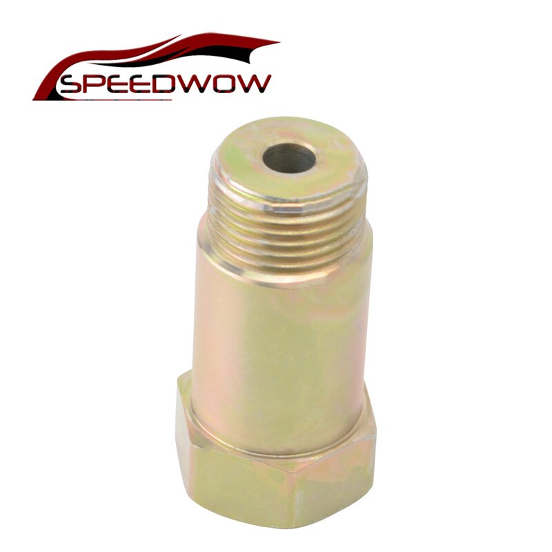 SPEEDWOW M18*1.5 O2 Oxygen Sensor Bung Test Pipe Extension Extender Oxygen Sensor Adapter