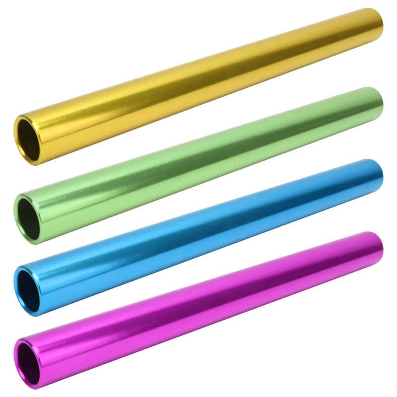 Track and Field Relay Batons Track and Field Aluminum Harmless High Bright Color for Match Match Use Running