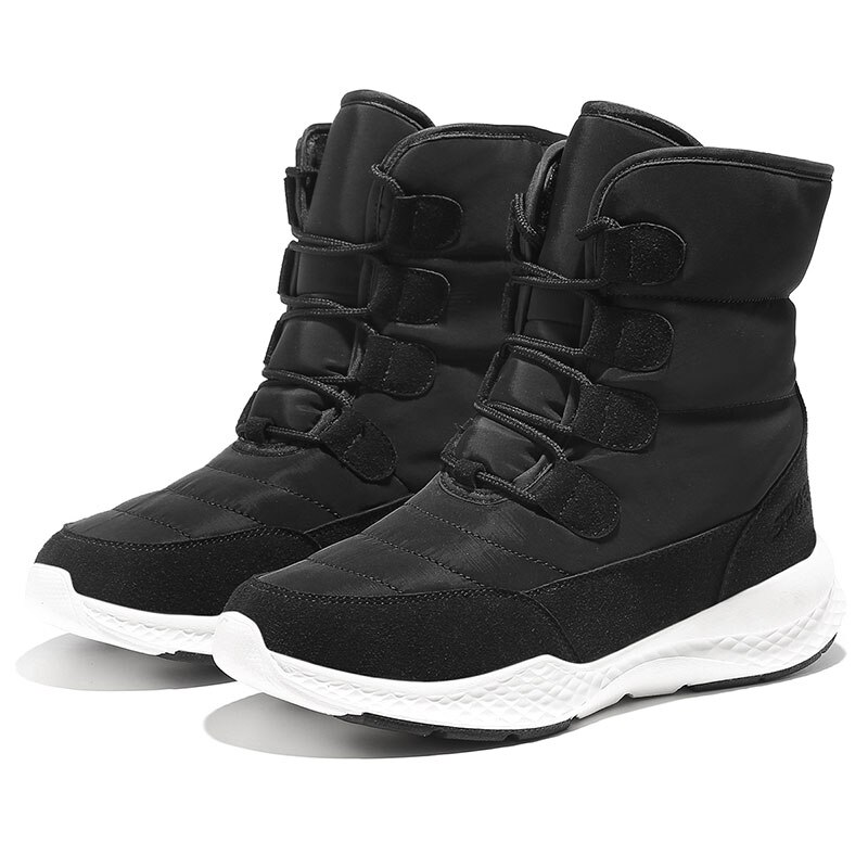 Botas de invierno a prueba de agua para Mujer, Botas de nieve para Mujer, Botas largas de invierno, con tacones de piel gruesa, Botas de Mujer