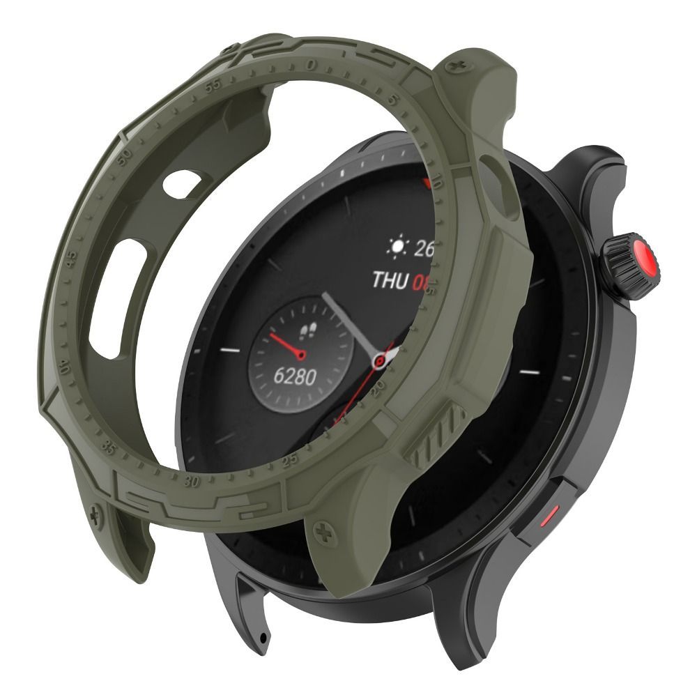 Accessoires Bumper Frame Tpu Screen Protector Case Cover Rand Shell Beschermende Voor Amazfit Gtr 4