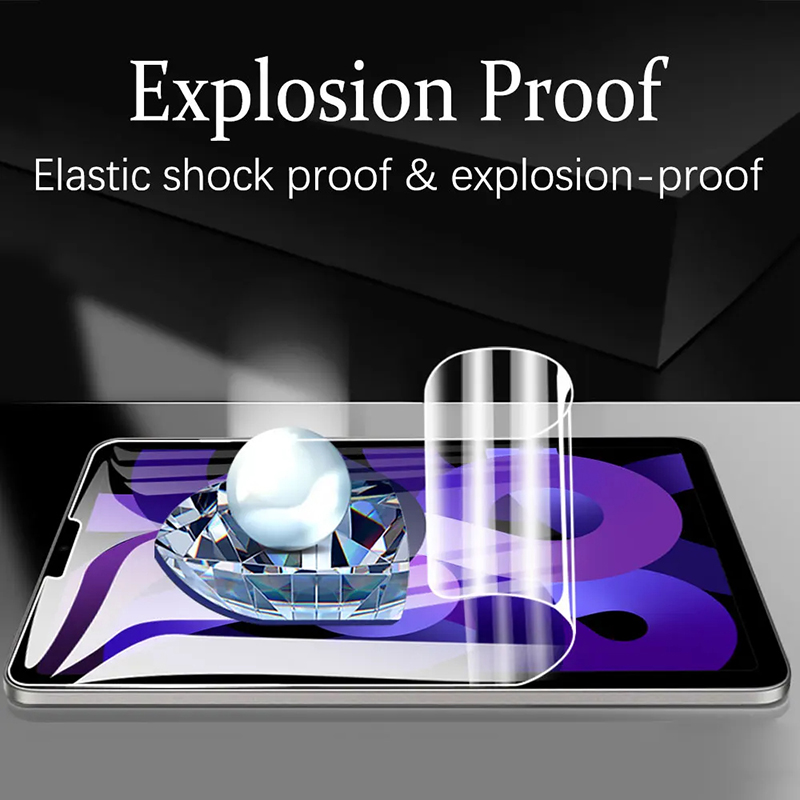 3 pçs pet protetor de tela macia para ipad mini 6 ar 5 4 ipad 10th 10.9 película protetora para ipad 9th 8th 7th 10.2 ipad pro 11 12.9