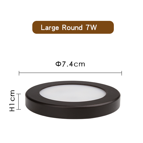 LED Downlight Mini Spot light Wall Surface Mounted Lamp 3W 5W 7W Panel Light Home Decor Cabinet Closet Indoor Lighting 220V 240V: Pink / 6w