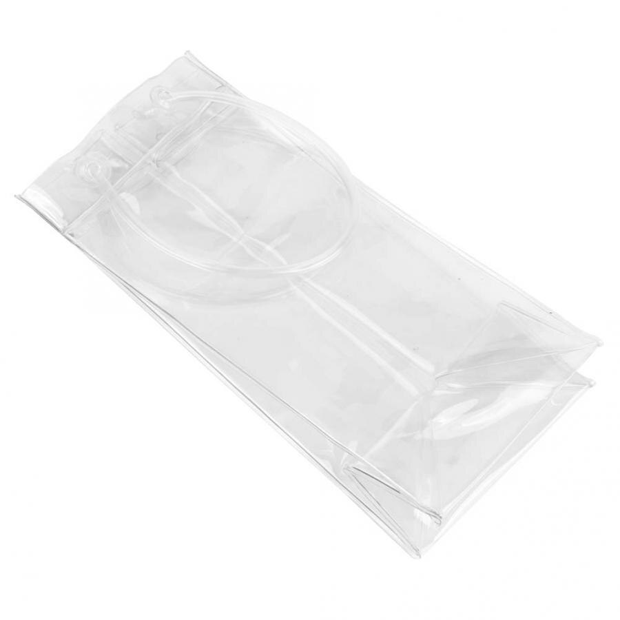 Ice Bag Thick Transparent PVC Cold Drink Ice Bag Wine Champagne Cocktail Refrigerated Bag Bar Beer Cooling ice Bag