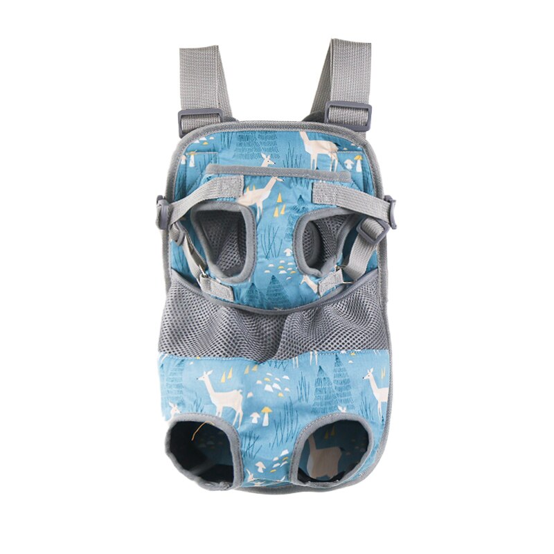 Litter Kitty Pouch Cat Carrier Box Shoulder Supplies Cat Box Travelling Pet Bolsos De Gato Puppy Carrier Produtos KK60MX: Blue / M