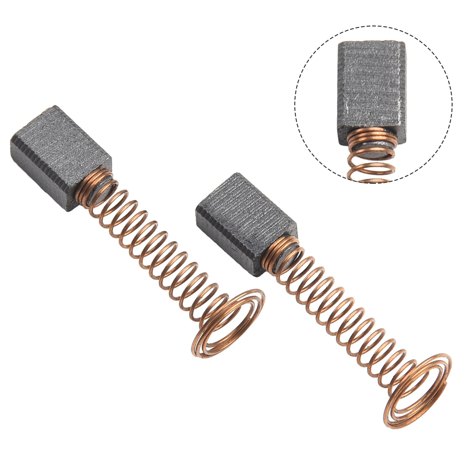 Carbon Brush Carbon Brushes 4.8×6.8×8.6mm Brushes Carbon Brushes For Dremel 4000 Metal+carbon Parts Accessories