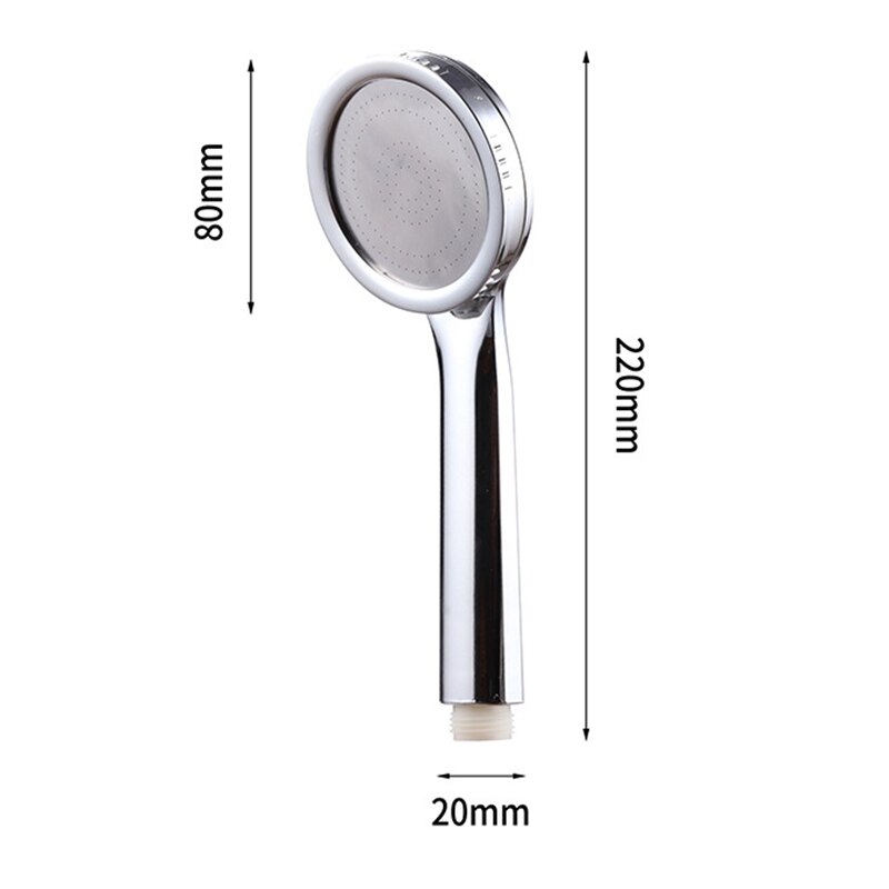 Bathroom Shower Hand Shower Thin Single-function Pinhole Spout Nozzle Bathroom Shower Pressurized Shower