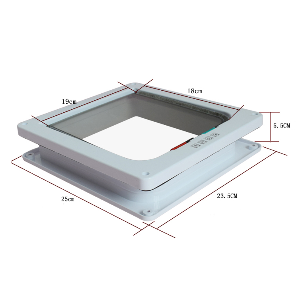 Abs Plastic S/M/L/Xl Dier Kleine Kat Hond Poort Deur 4 Way Locking Kat beveiliging Flap Deur Intellgent Controle Kat Huisdier Deur