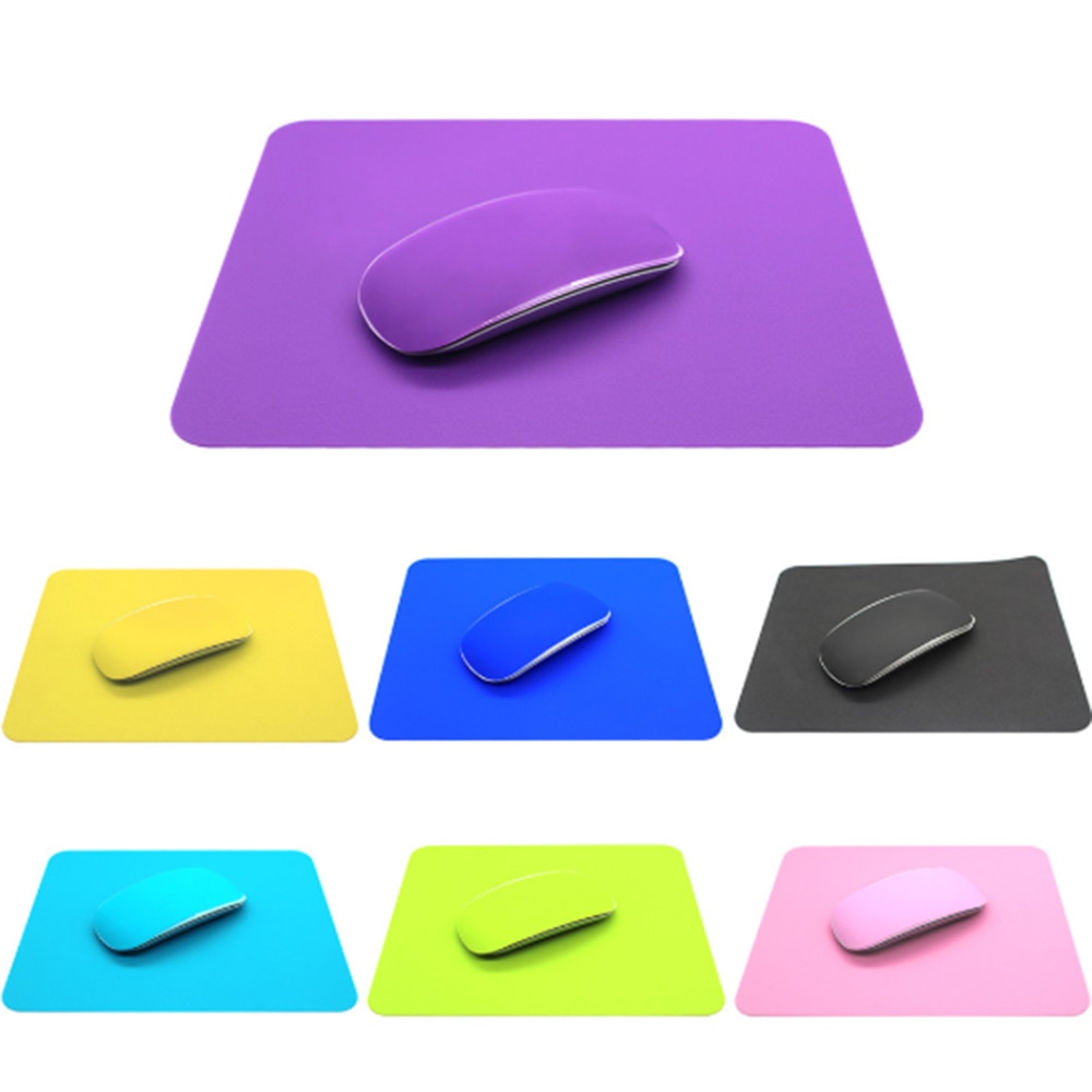 Ultra-thin Non-slip Silicone Gel Gaming Mouse Pad Mat Anti-Slip Square Mousepad Mice Wrist Rest Laptop Pad Waterproof Table Mat