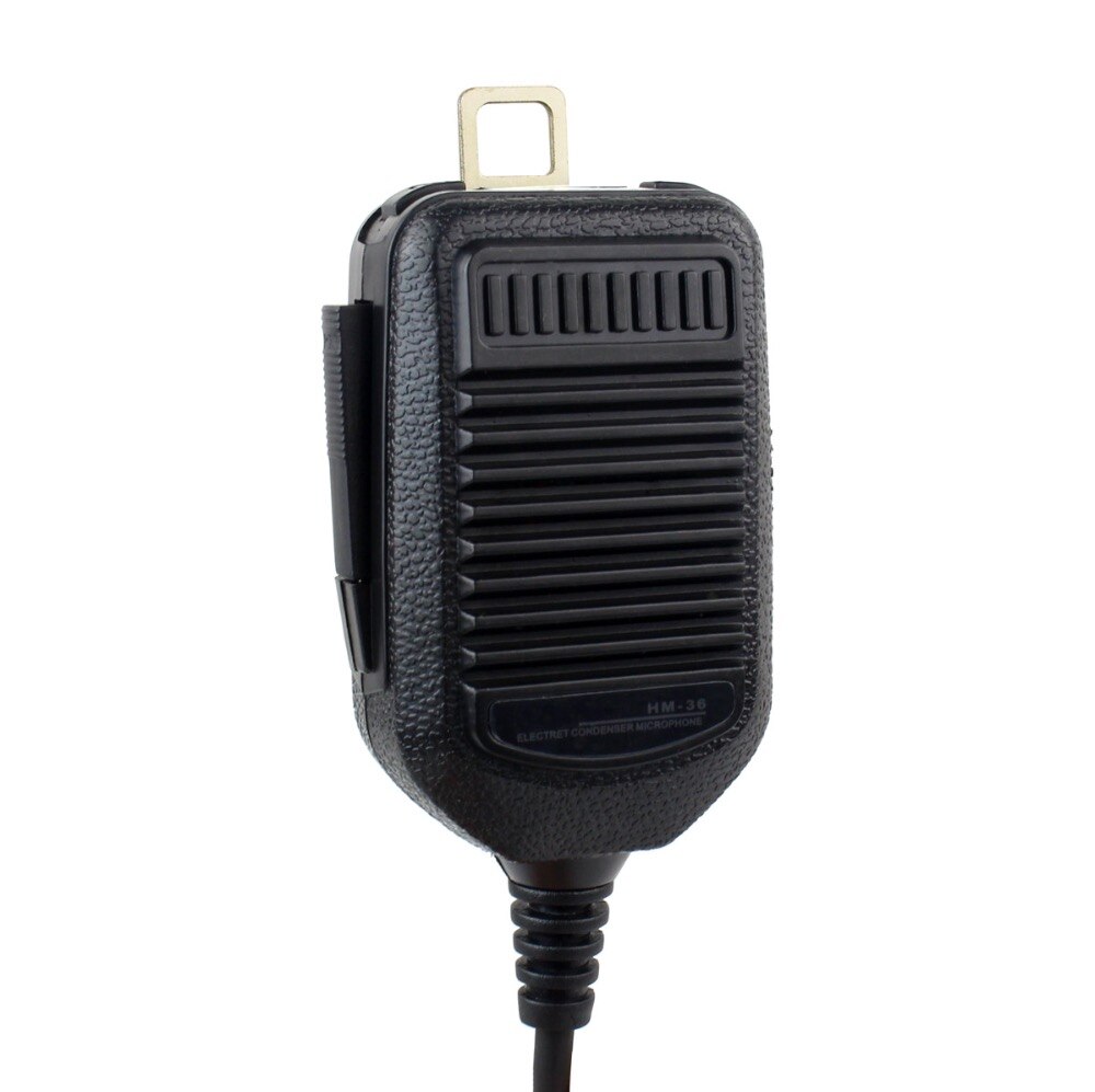 Microphone Main HM-36 8 Broches Pour Radios Icom - Compatible IC-718, IC-775, IC-7200, IC-7600 Et Nombreux Modèles