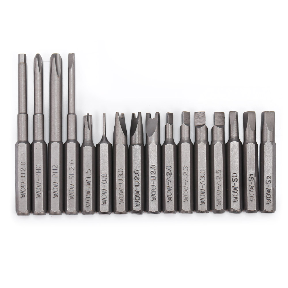 Youpin Wowstick Electric Screwdriver X1/X2/X3 56pcs Multi-purpose 4mm S2 Steel Screwdriver Screw Bits Set from youpin