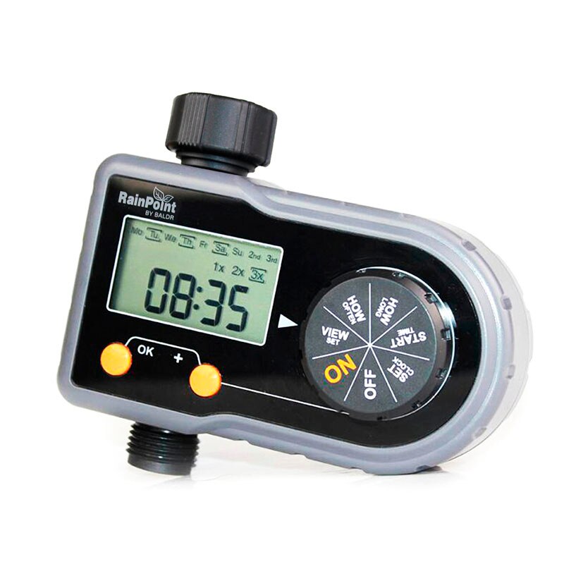 Digital Garden Water Timer Single Outlet Automatic Drip Tap Hose Timer LCD Irrigation Controller For Watering Irrigation System