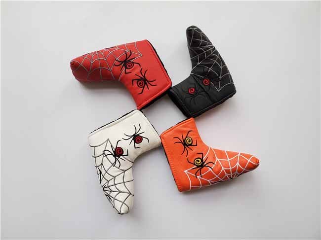 VICKY G GOLF CLUBS HEAD COVER SPIDER GOLF PUTTER HEAD COVER 4 COLORS GOLF HEAD COVER FOR PUTTER EMS