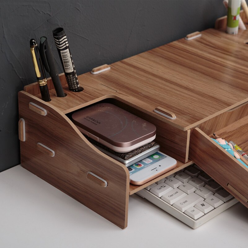 Diy Houten Computer Frame Plaat Notebook Verhogen Beugel Computer Desktop Computer Plank Laptop Bracke Lapdesks